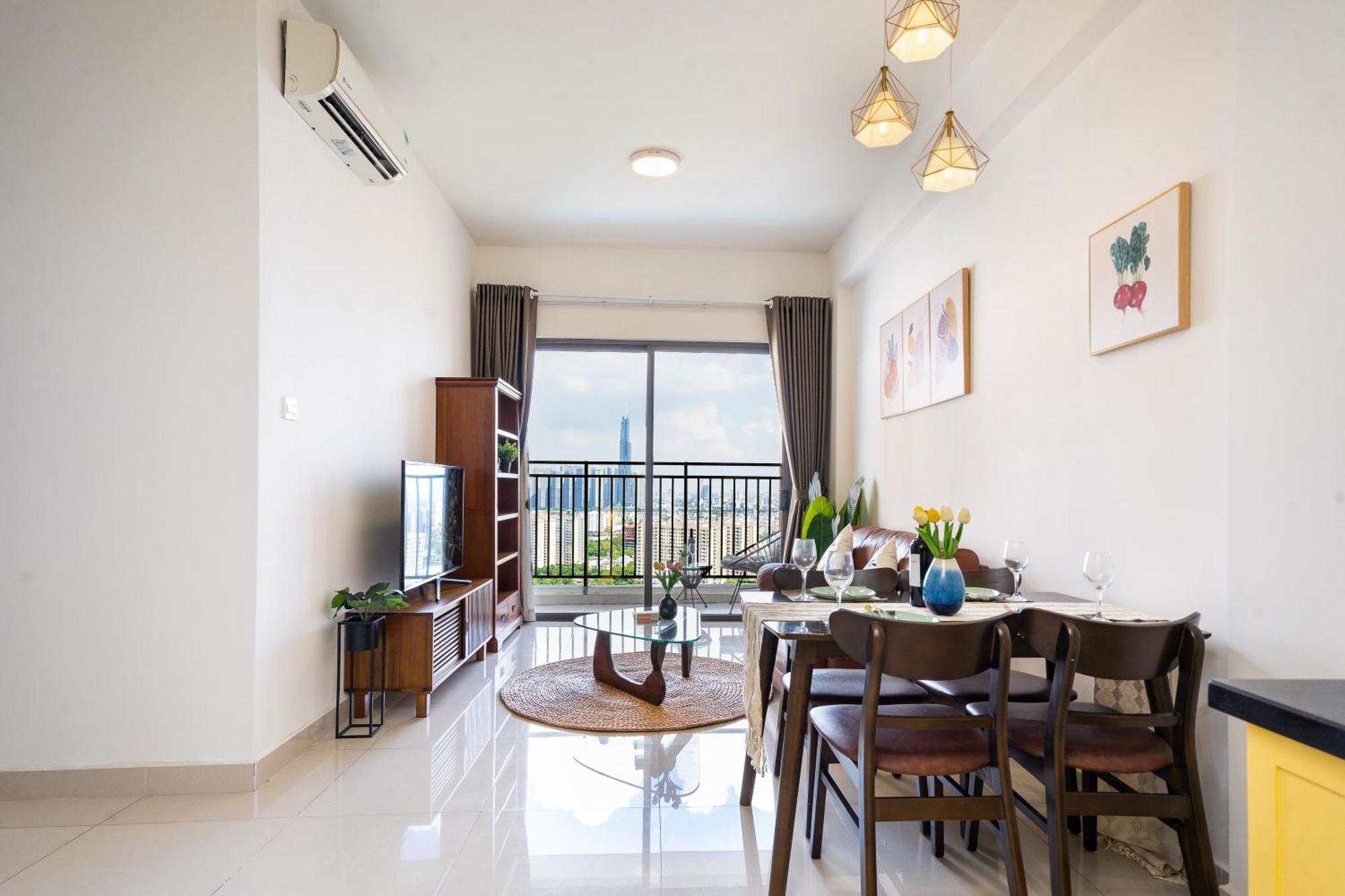 The Sun Avenue Cozy And Paceful 2 Bedroom In An Phu, Distric 2, Lagom 2707