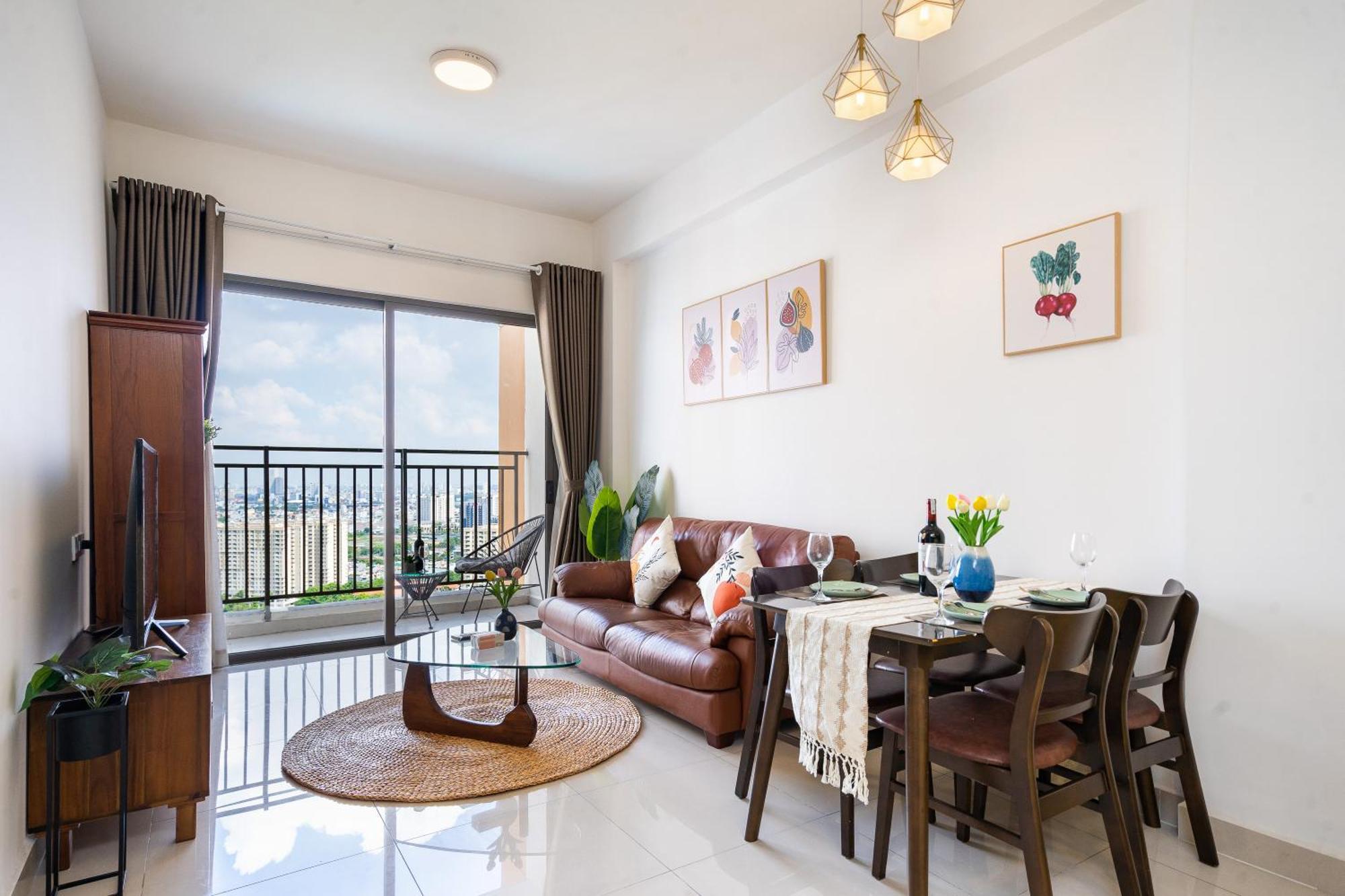 The Sun Avenue Cozy And Paceful 2 Bedroom In An Phu, Distric 2, Lagom 2707 Apartment Ho Chi Minh City